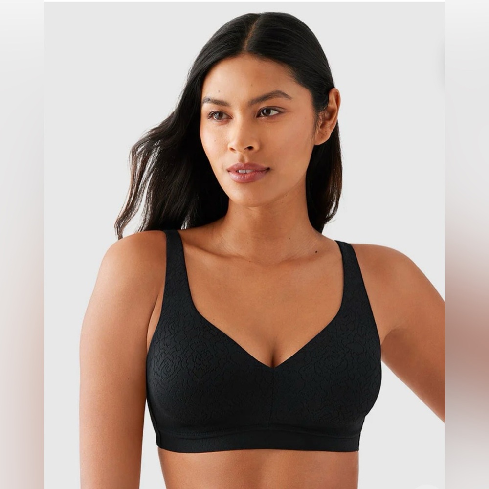 Wacoal Bra Inside Job™ Wire Free Bra Black 36DDD